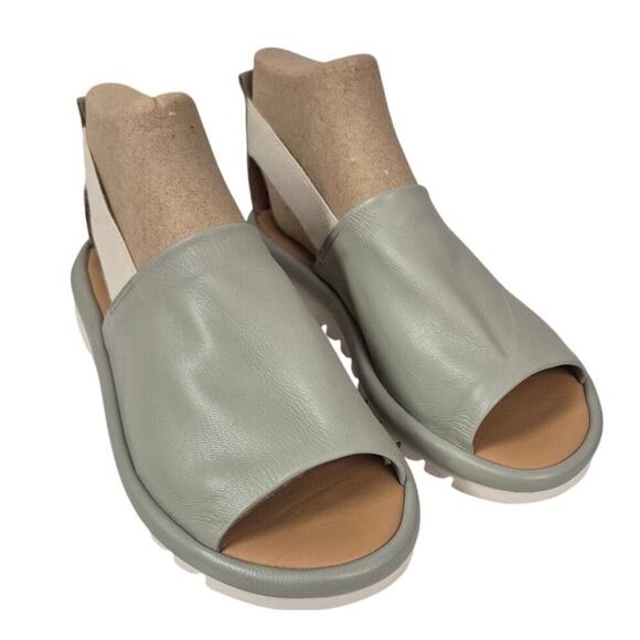 The Flexx WAT IS WAV 2 Edera Foulard 7.5 EUC Open Toe Leather Slingback Sandal - Picture 2 of 6